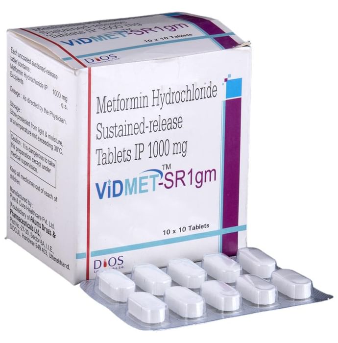 Vidmet-SR 1g Tablet