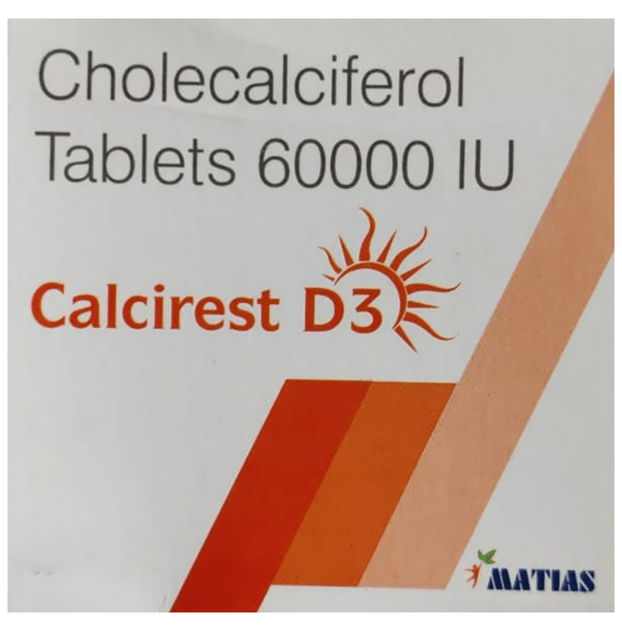 Calcirest 60000IU Tablet