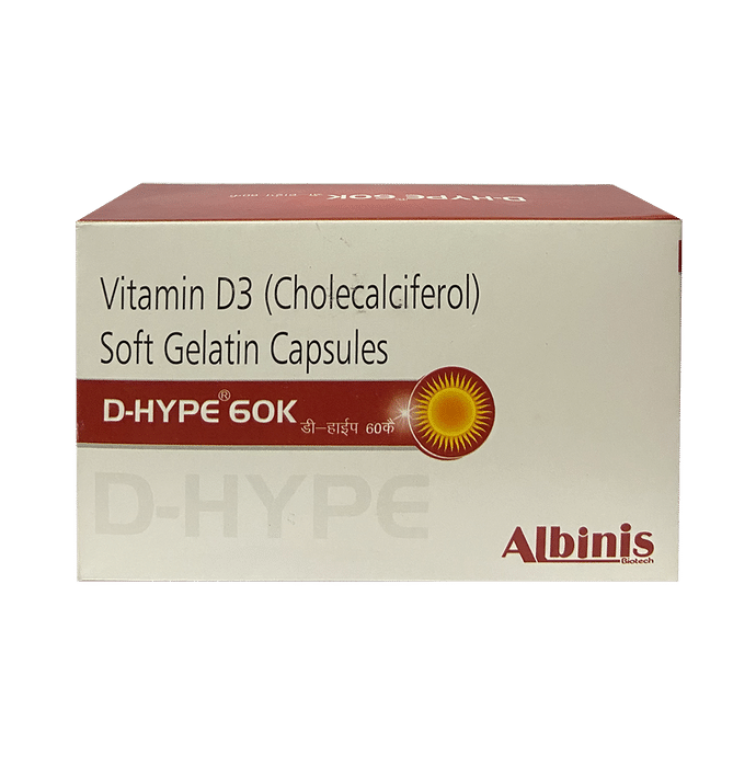 D-Hype 60K Soft Gelatin Capsule
