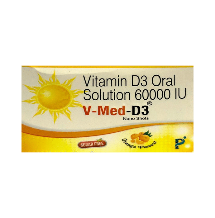 V-Med-D3 Nano Shots Orange Sugar Free
