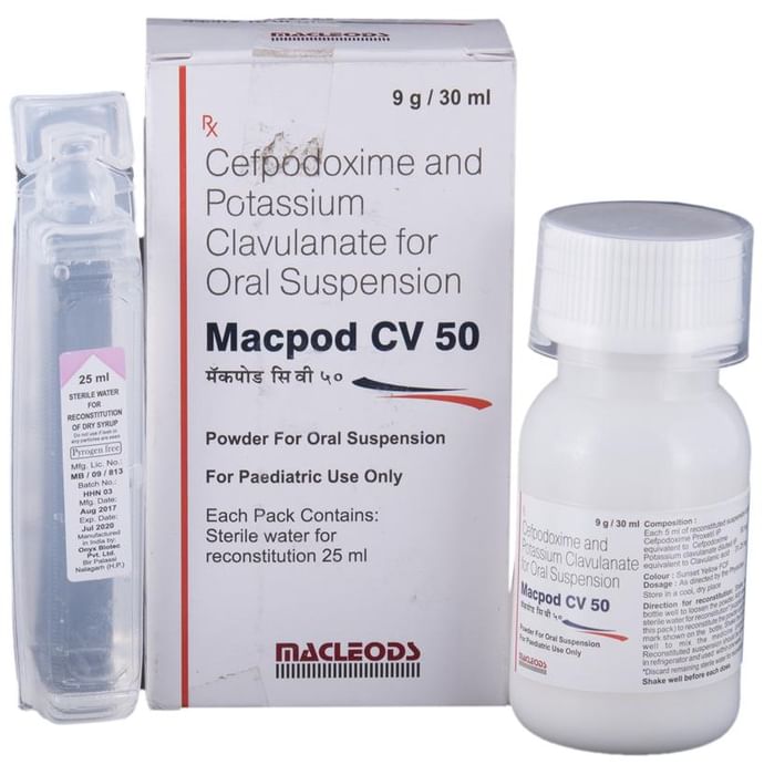 Macpod CV 50 Powder for Oral Suspension