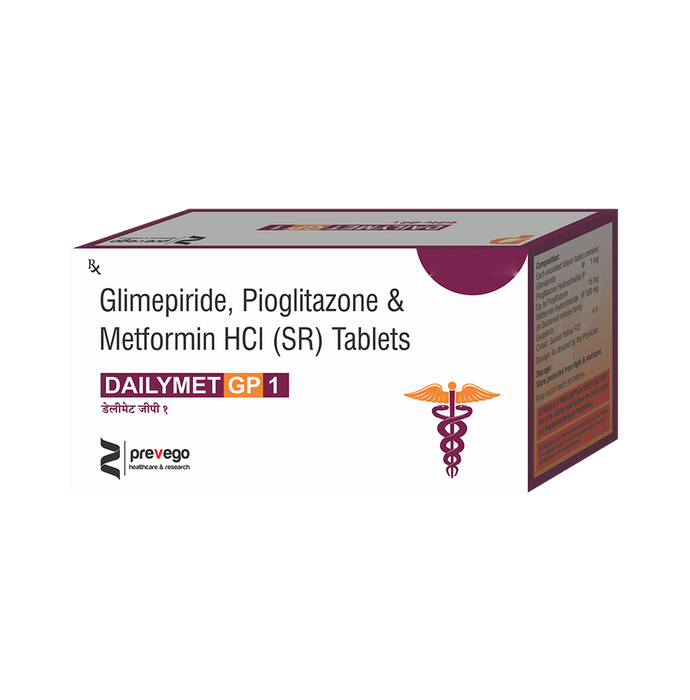Dailymet GP 1 Tablet SR