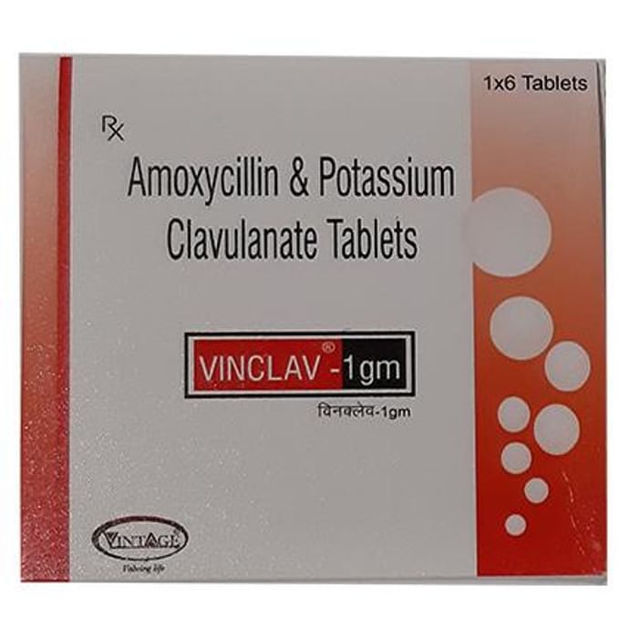Vinclav 1gm Tablet