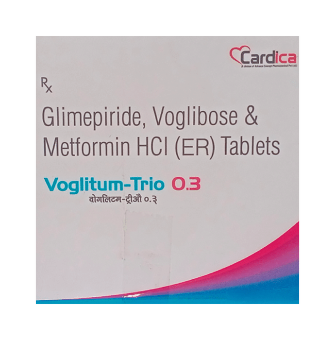 Voglitum-Trio 0.3 Tablet ER