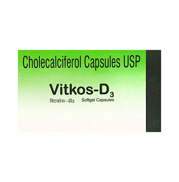 Vitkos-D3 Softgel Capsule