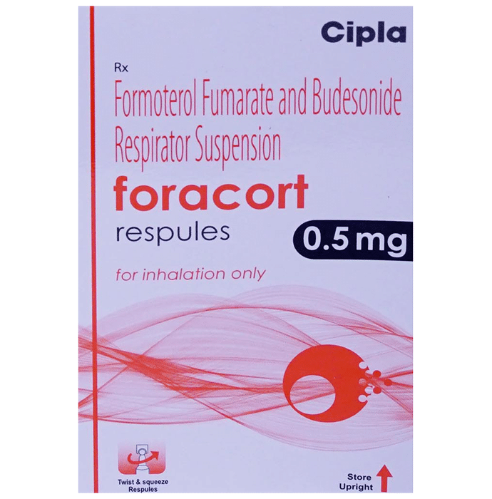 Foracort 0.5mg Respules 2ml