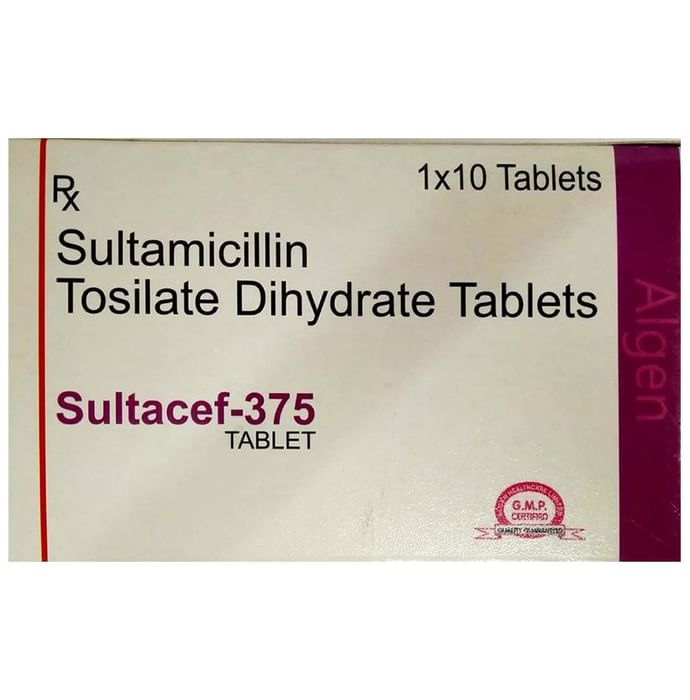 Sultacef 375 Tablet