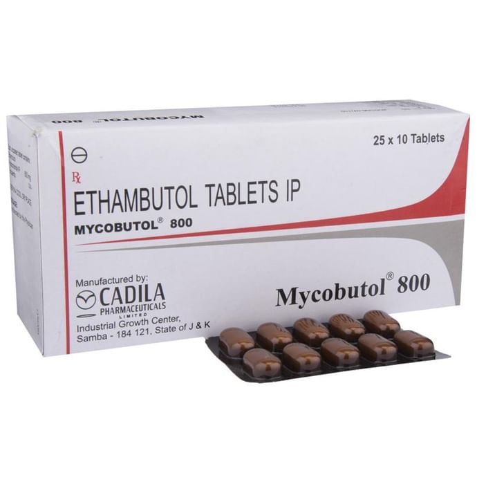 Mycobutol 800 Tablet