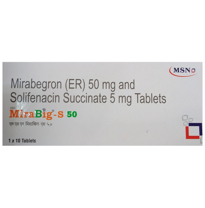 Mirabig-S 50 Tablet ER