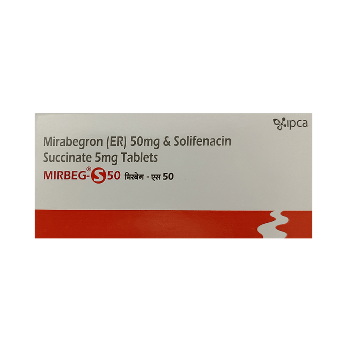 Mirbeg-S 50 Tablet ER