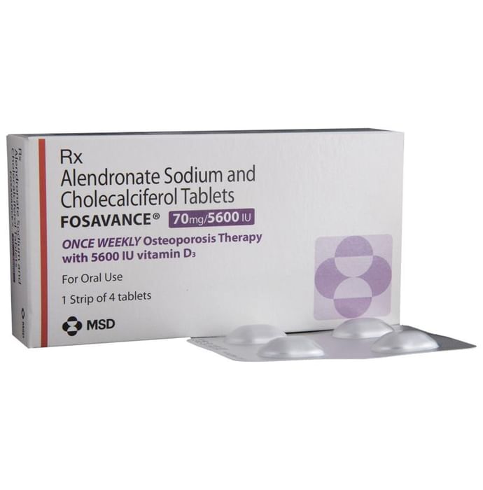 Fosavance 70 mg/5600 IU Tablet
