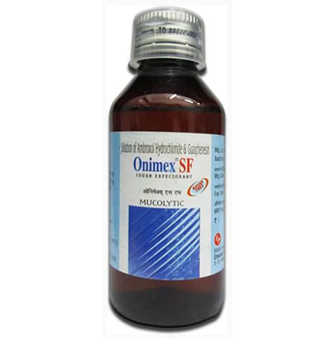 Onimex SF 30mg/200mg Syrup Sugar Free