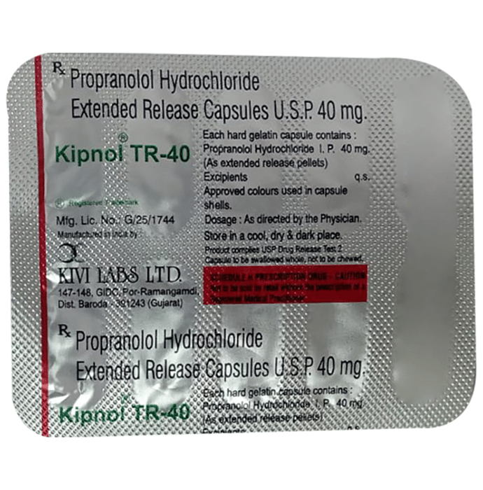 Kipnol TR 40 Capsule