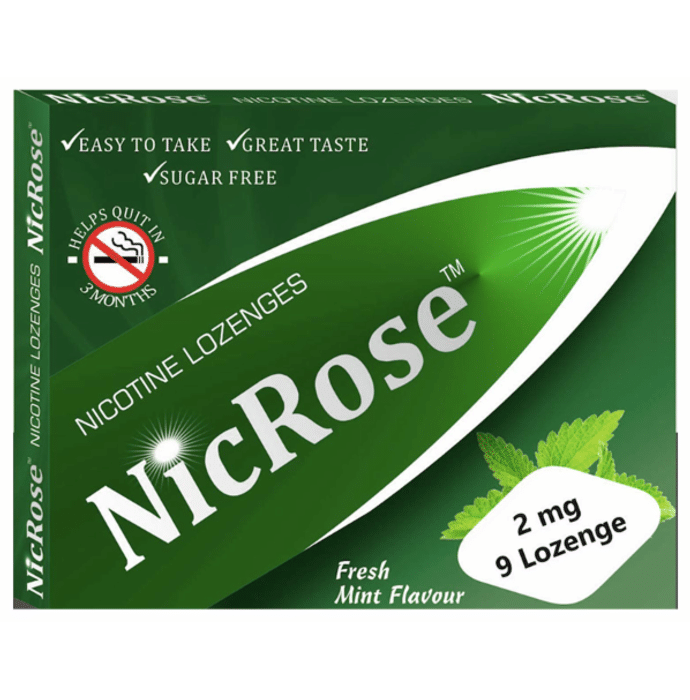 Nicrose Lozenges Fresh Mint Sugar Free
