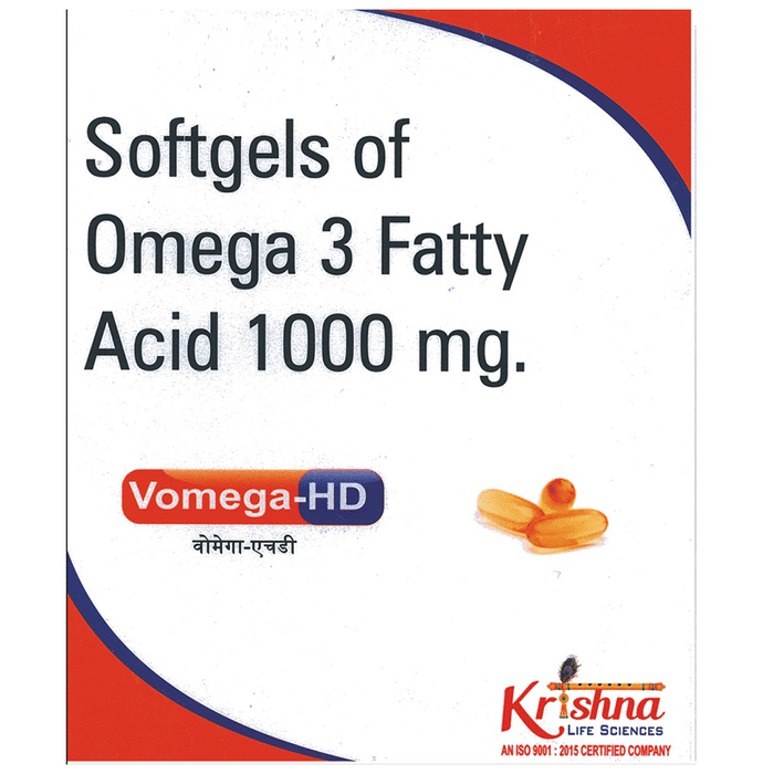 Vomega-HD Soft Gelatin Capsule