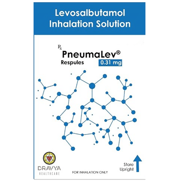 Pneumalev 0.31mg Respules (2.5ml Each)