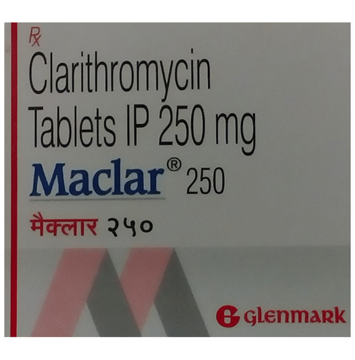 Maclar 250 Tablet