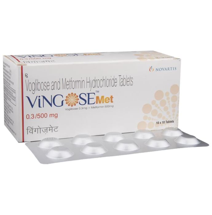 Vingose Met 0.3/500mg Tablet