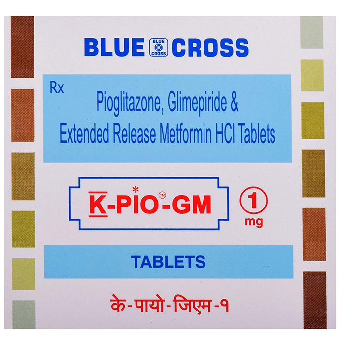 K-Pio-Gm 1mg Tablet ER