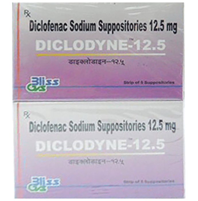 Diclodyne 12.5 Suppository
