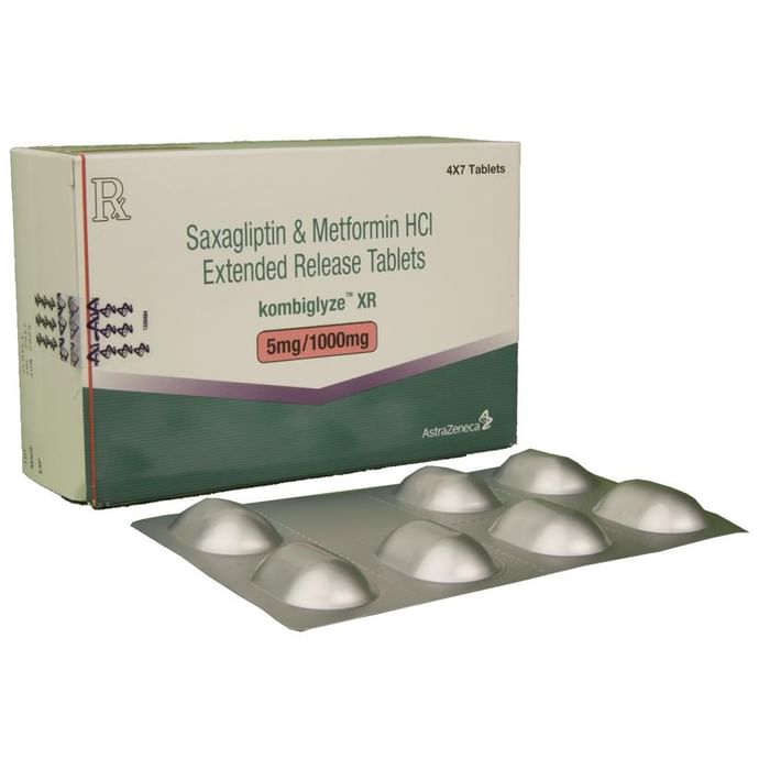Kombiglyze XR 5mg/1000mg Tablet
