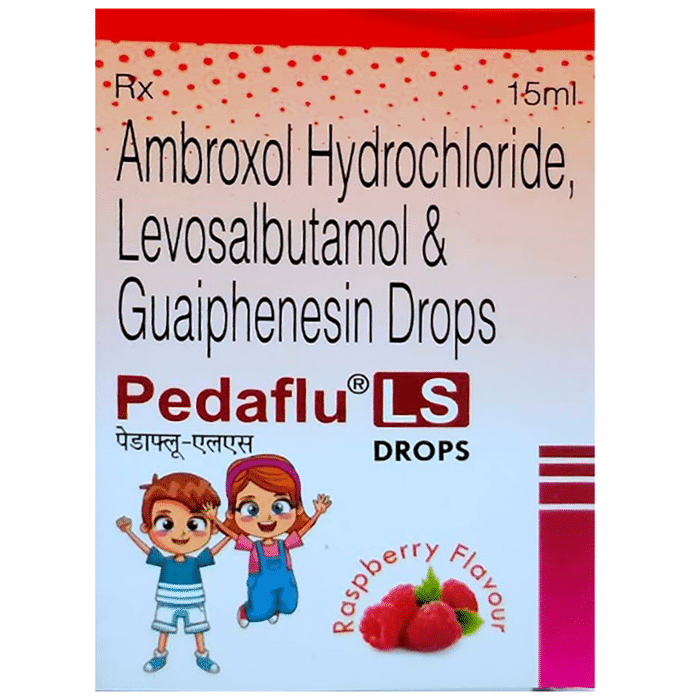 Pedaflu-LS Junior Oral Drops Raspberry
