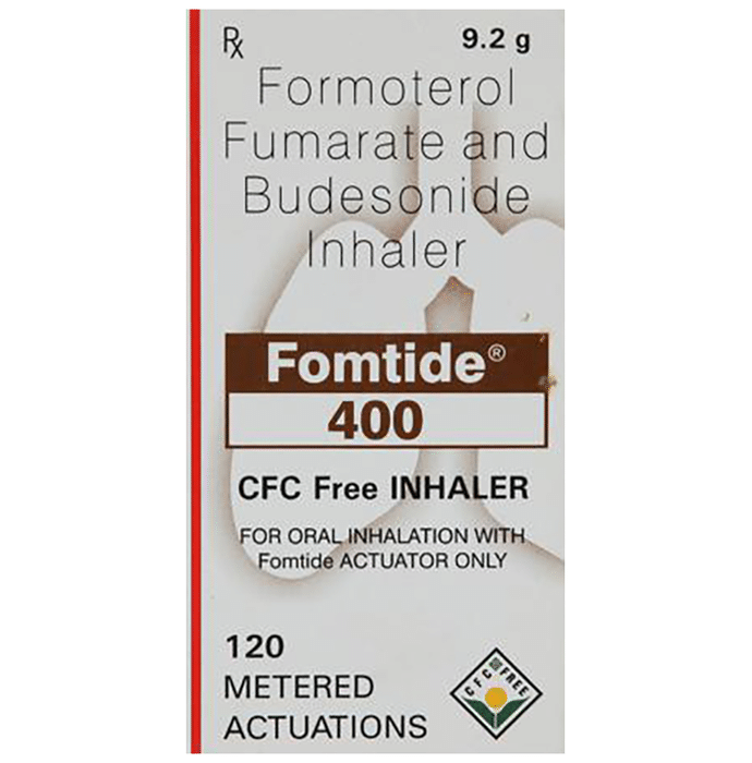 Fomtide 400 CFC Free Inhaler
