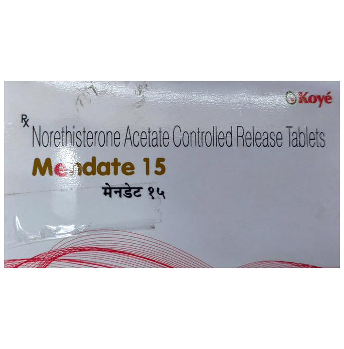 Mendate 15 Tablet CR