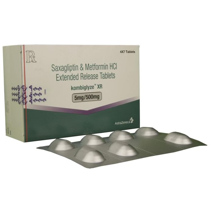 Kombiglyze XR 5mg/500mg Tablet
