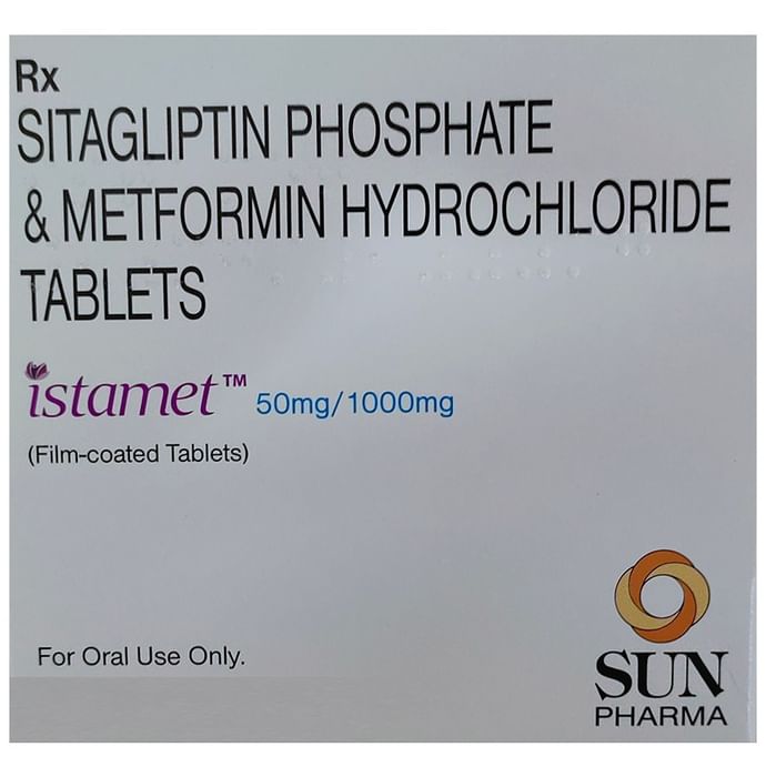 Istamet 50mg/1000mg Tablet