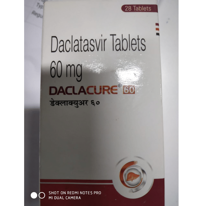 Daclacure 60mg Tablet
