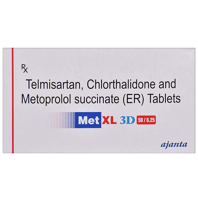 Met XL 3D 50/6.25 Tablet