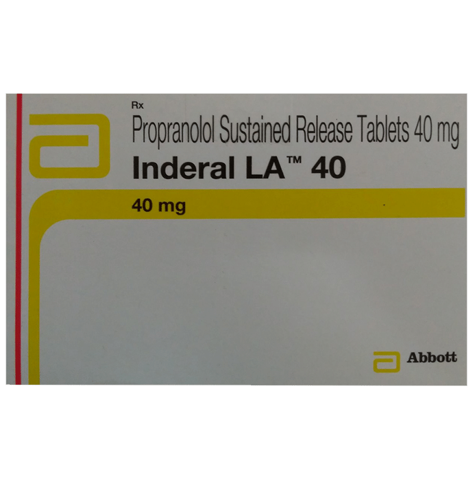 Inderal LA 40 Tablet SR