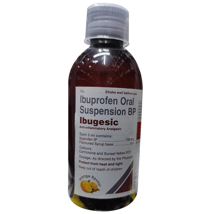 Ibugesic Oral Suspension Orange