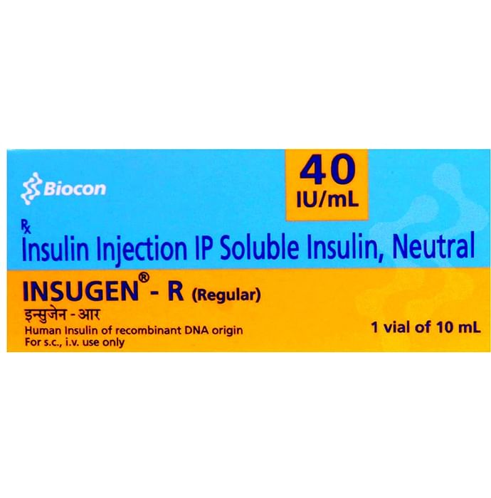 Insugen-R 40IU/ml Solution for Injection