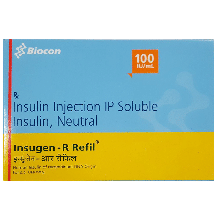 Insugen-R 100IU/ml Refil