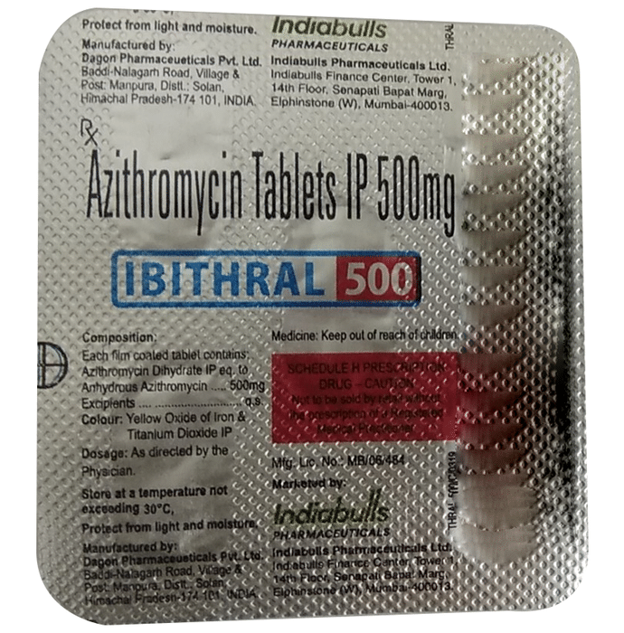 Ibithral 500mg Tablet