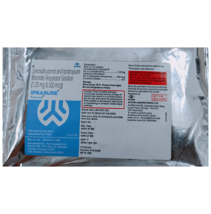 Iprasure Pulmules (2.5 ml Each)