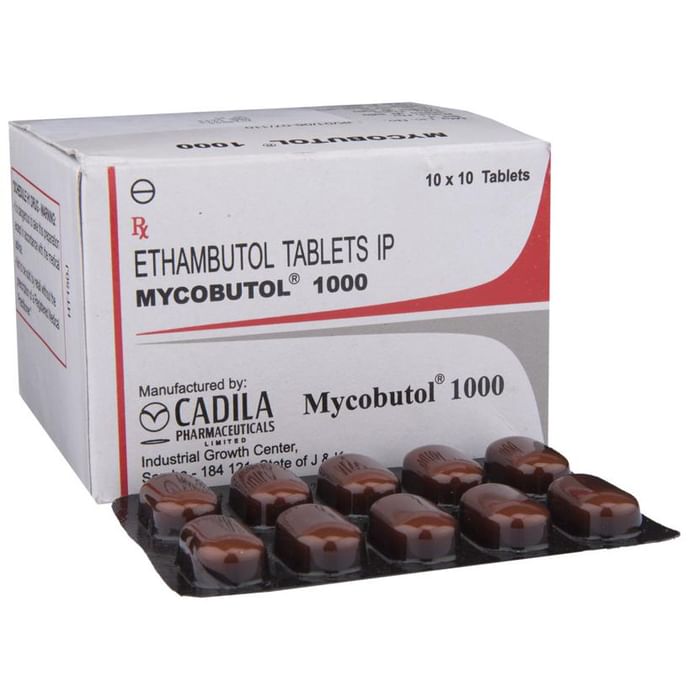 Mycobutol 1000 Tablet