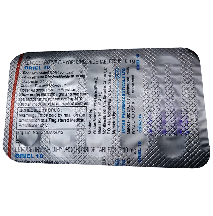 Oriel 10 Tablet