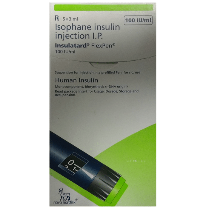 Insulatard 100IU/ml Flexpen