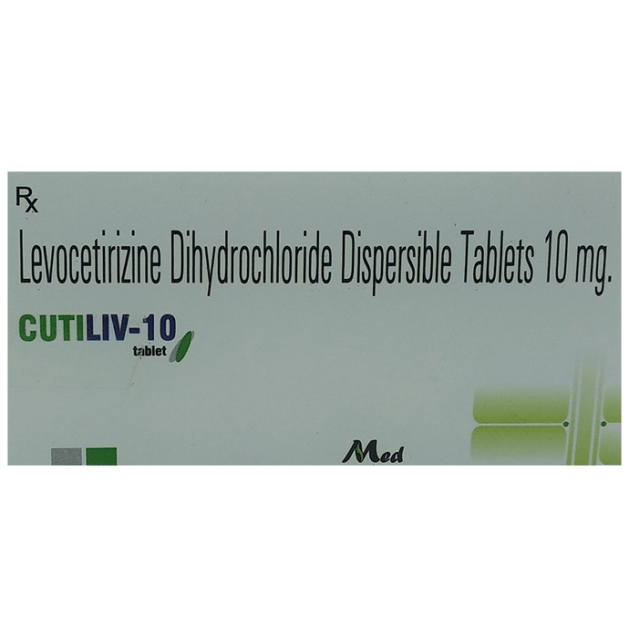 Cutiliv 10 Tablet DT