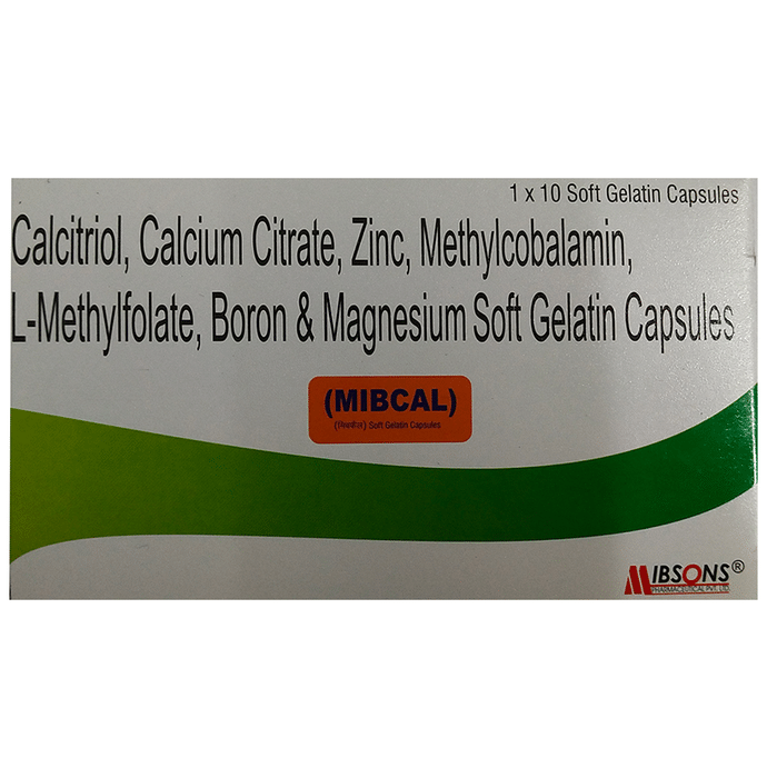 Mibcal Soft Gelatin Capsule