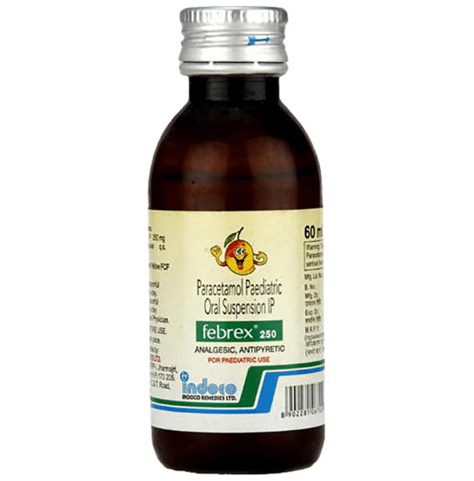 Febrex 250mg/5ml Suspension