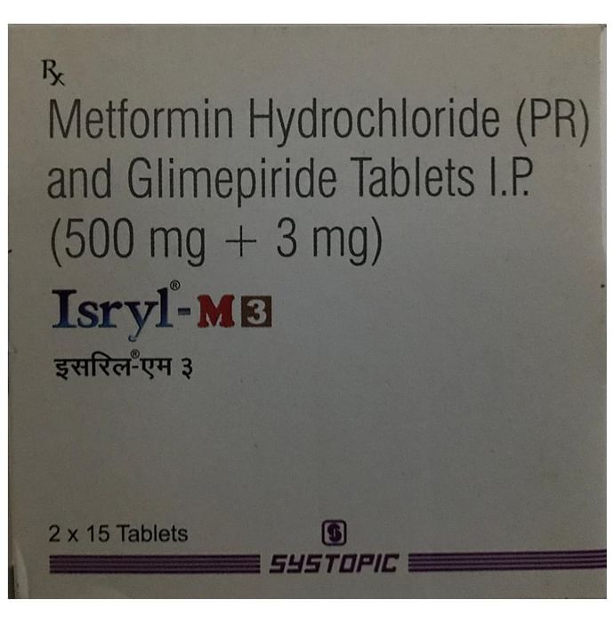 Isryl-M 3 Tablet PR