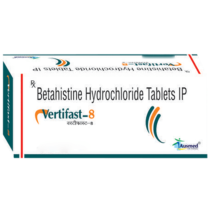 Vertifast 8mg Tablet