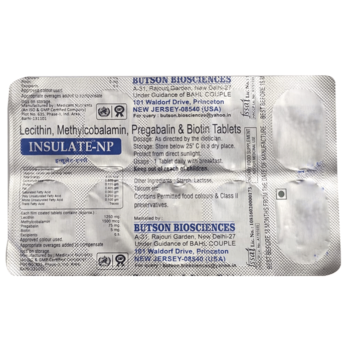 Insulate-NP Tablet