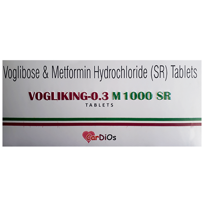 Vogliking 0.3 M 1000 SR Tablet