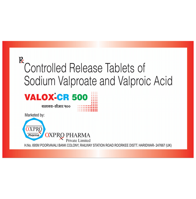 Valox-CR 500 Tablet