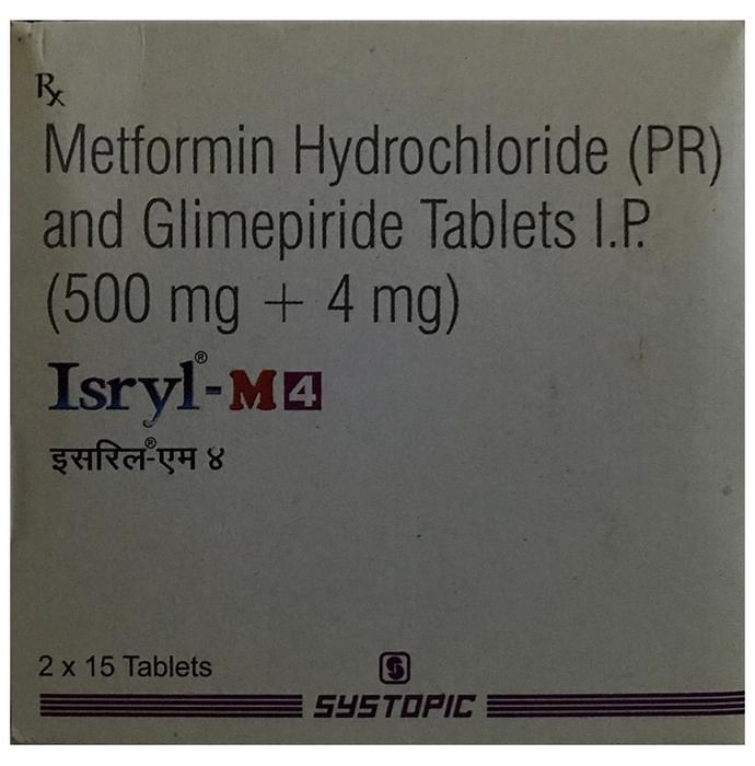 Isryl-M 4 Tablet PR